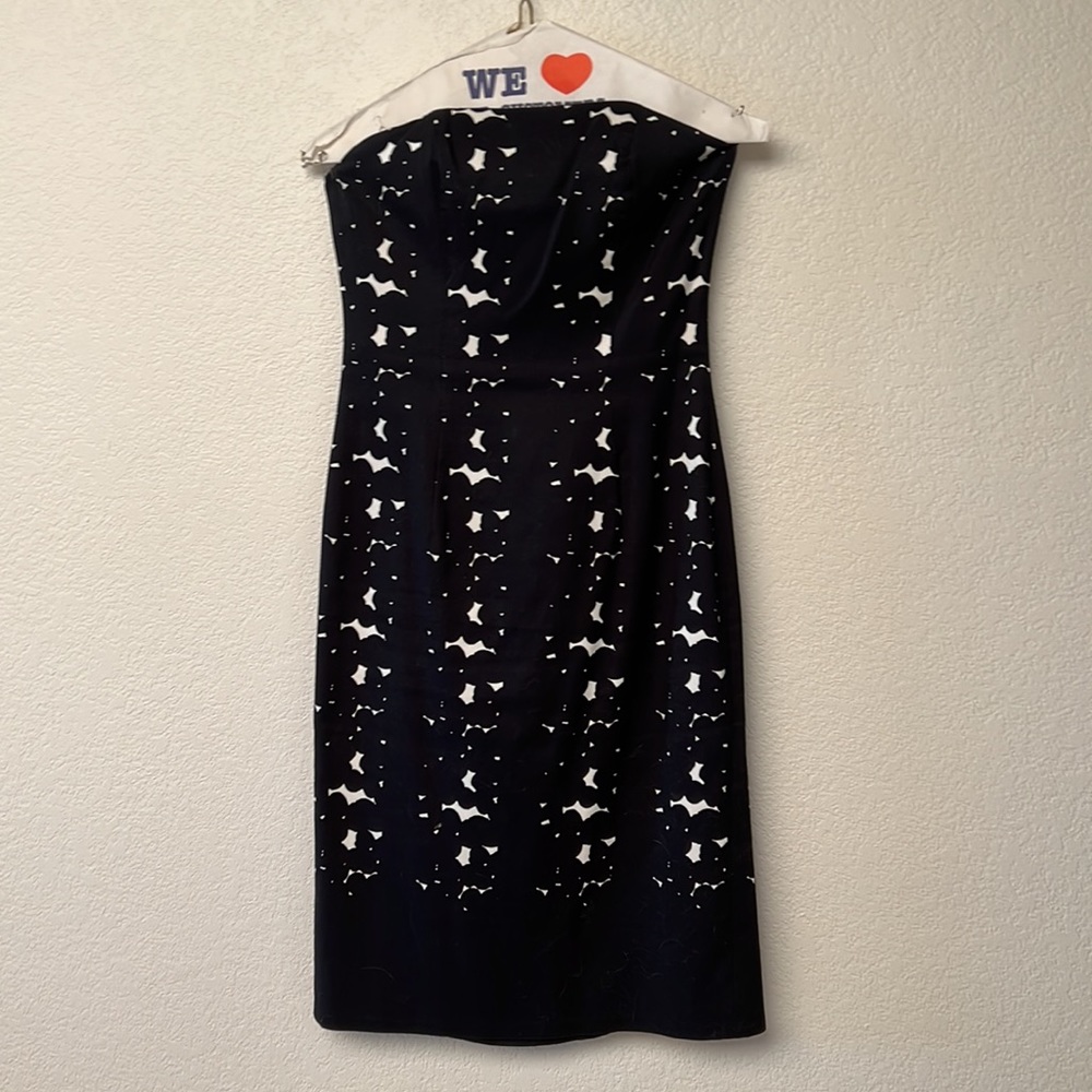 Strapless cocktail dress Charles Chang Lima